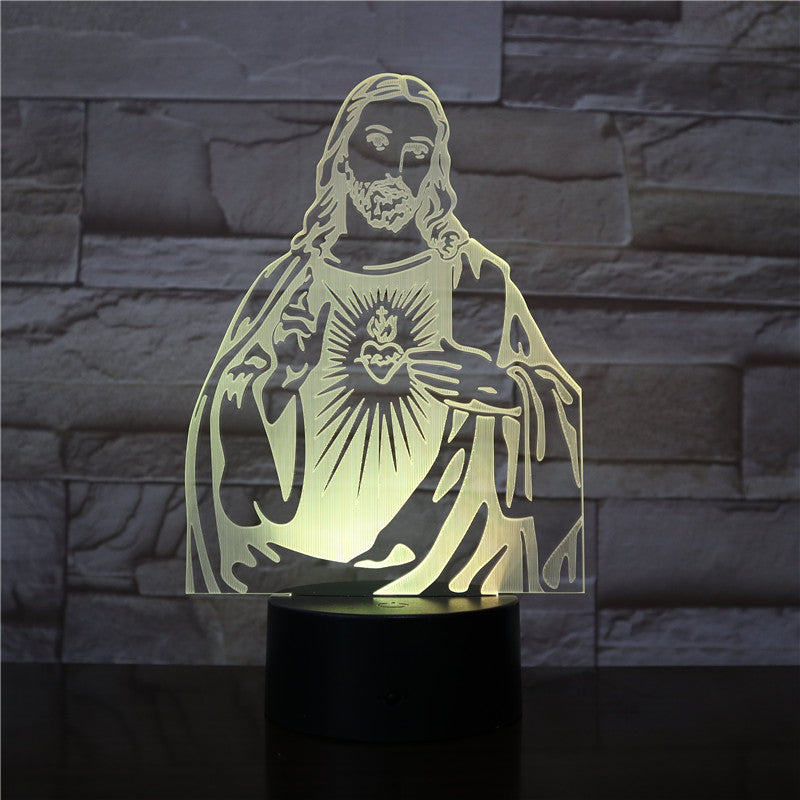 Christian creative luminous table lamp