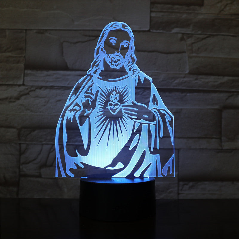 Christian creative luminous table lamp