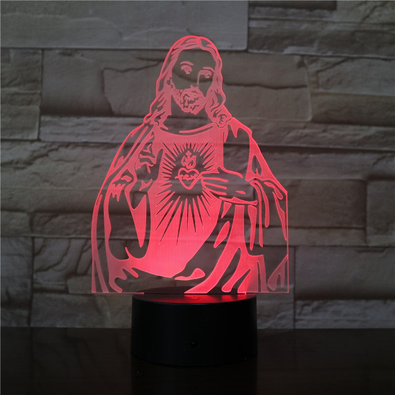 Christian creative luminous table lamp