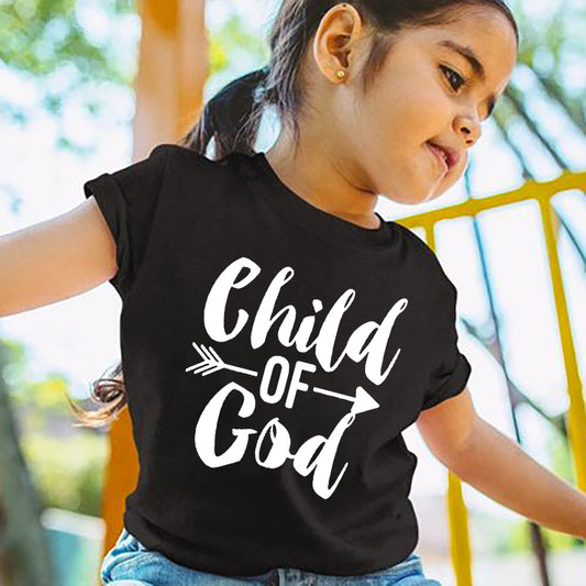 Kids Color Holiday Faith Shirt Christian Short Sleeve