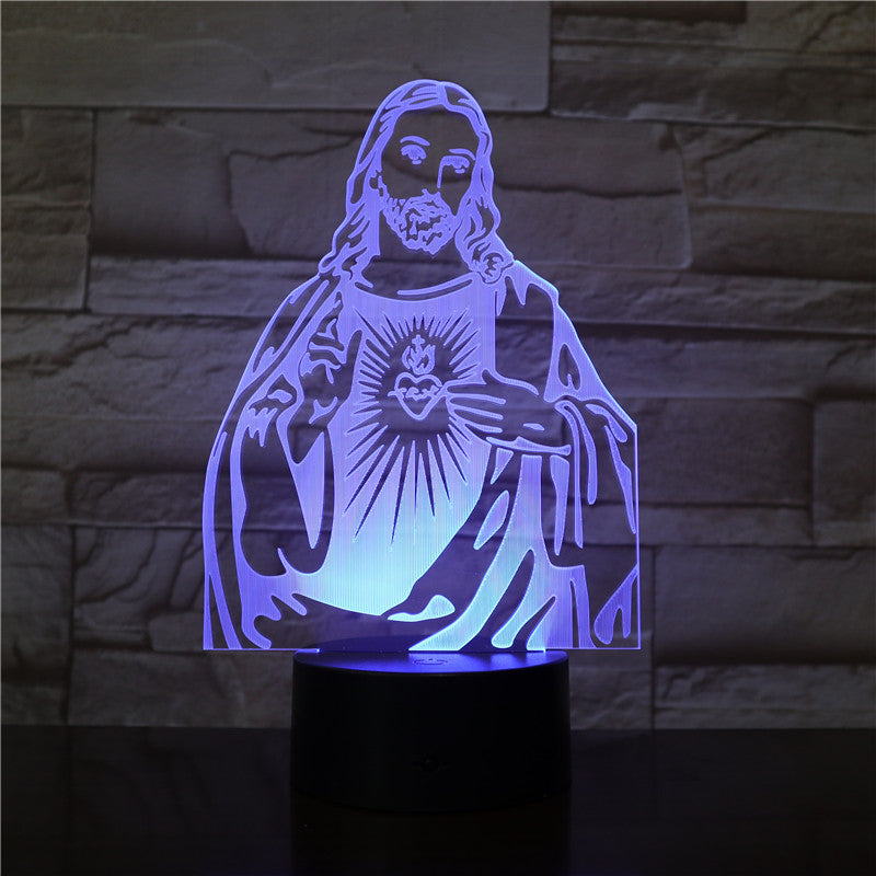 Christian creative luminous table lamp